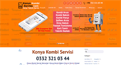 Desktop Screenshot of konyakombiservisi.com