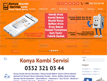 Tablet Screenshot of konyakombiservisi.com